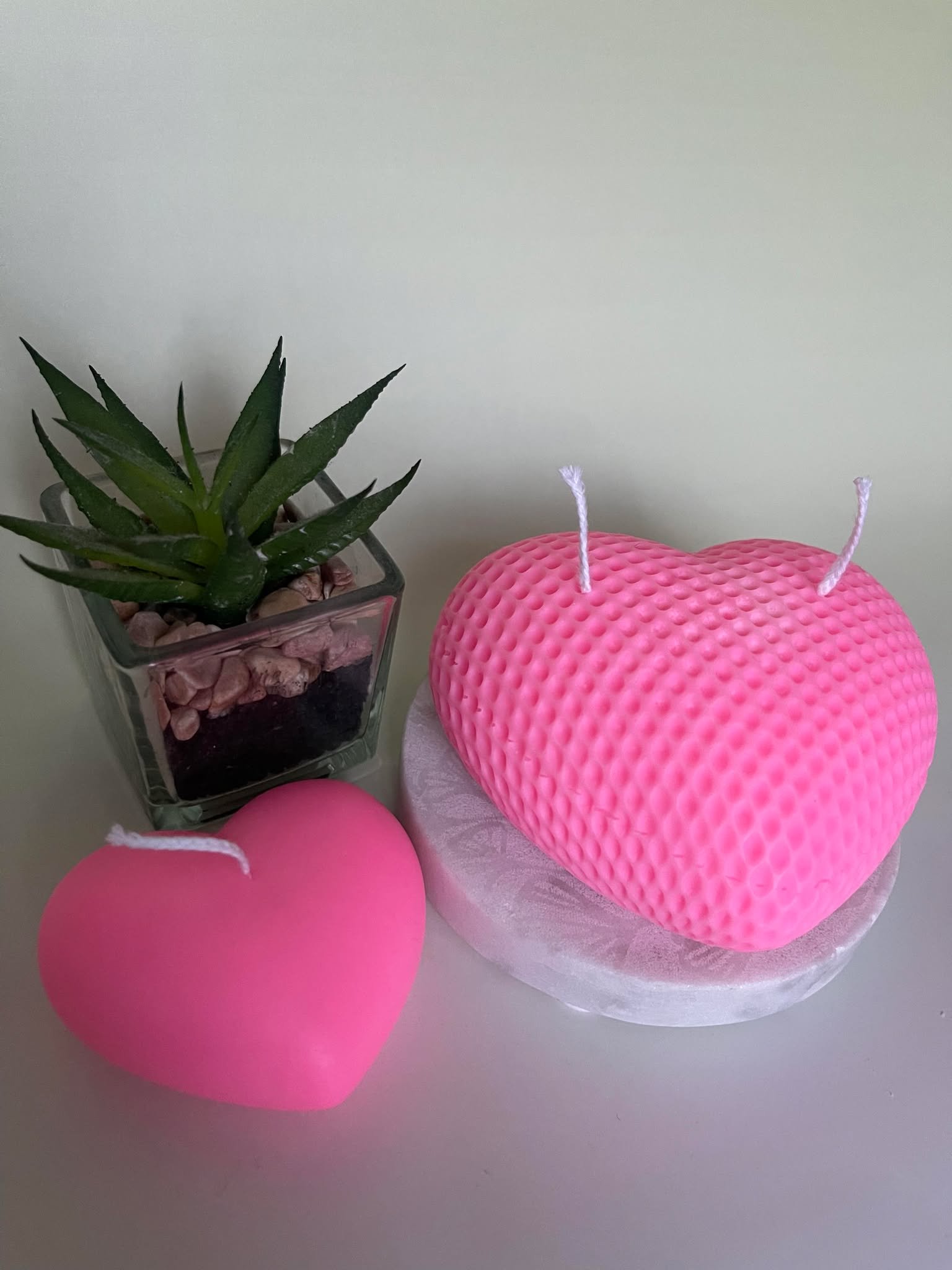 SET of 2 Love Hearts