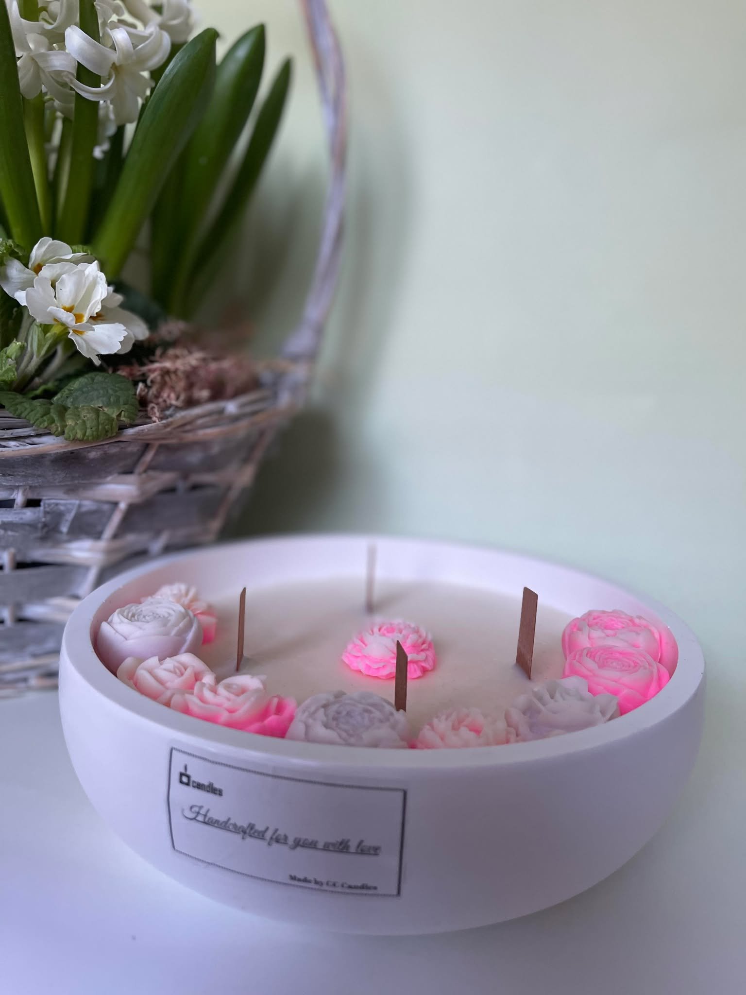 Large Round Candle