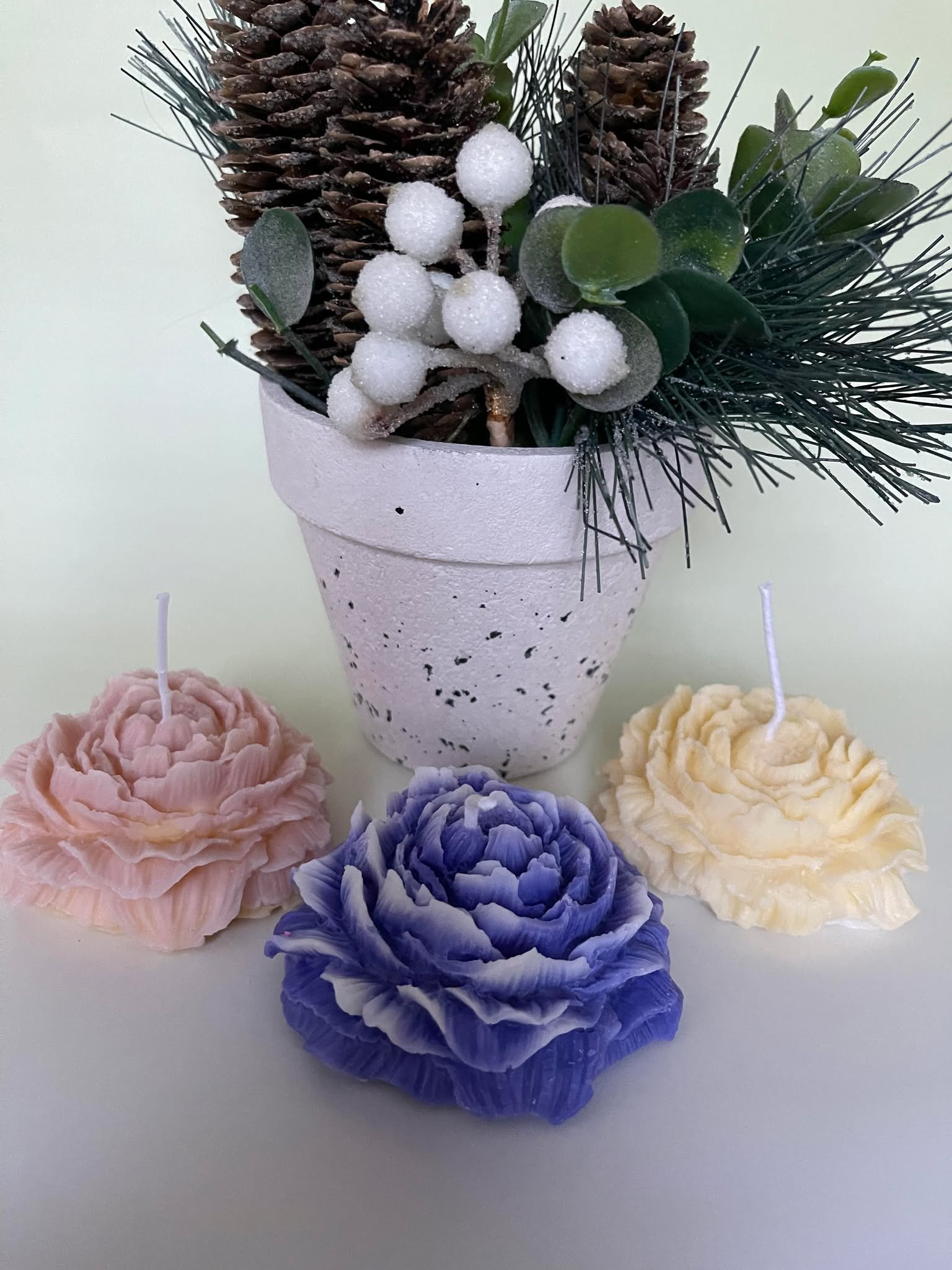 Peony Blossom Candle