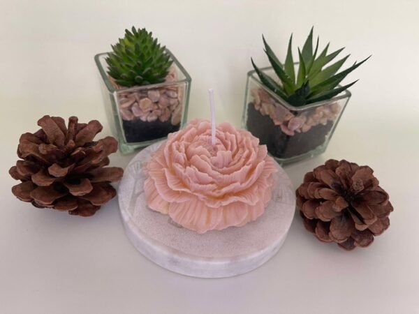 Peony Blossom Candle - Image 2