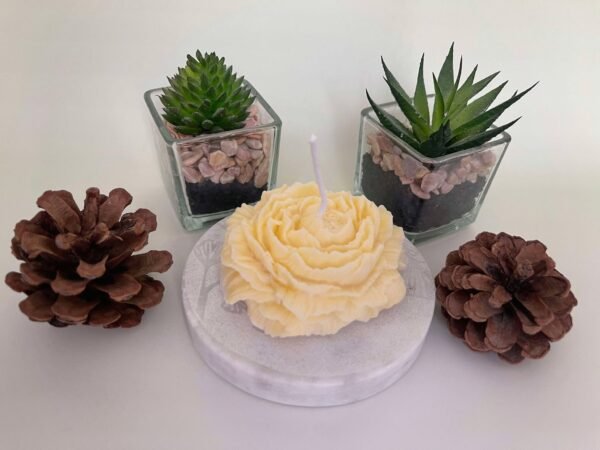 Peony Blossom Candle - Image 3