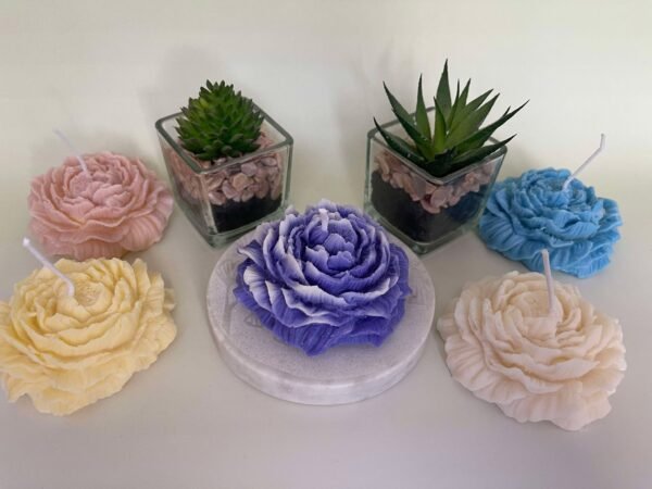 Peony Blossom Candle - Image 5
