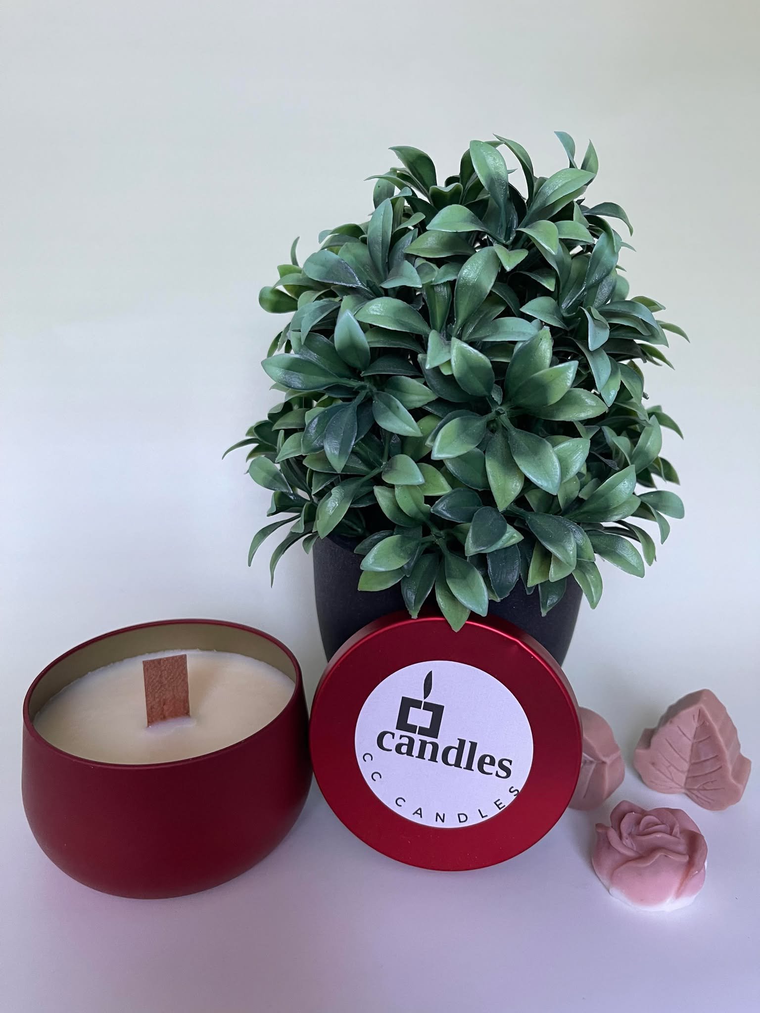 Metal jar candle (R)