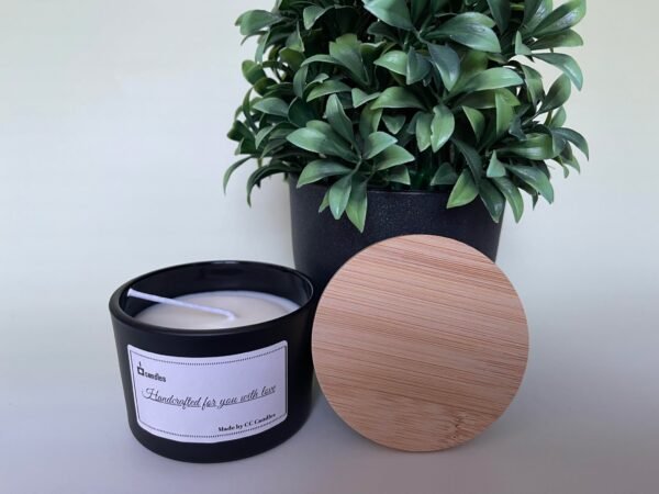 Glass jar candle (C) - Image 2