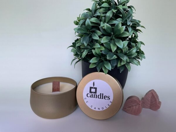 Metal jar candle (G) - Image 2