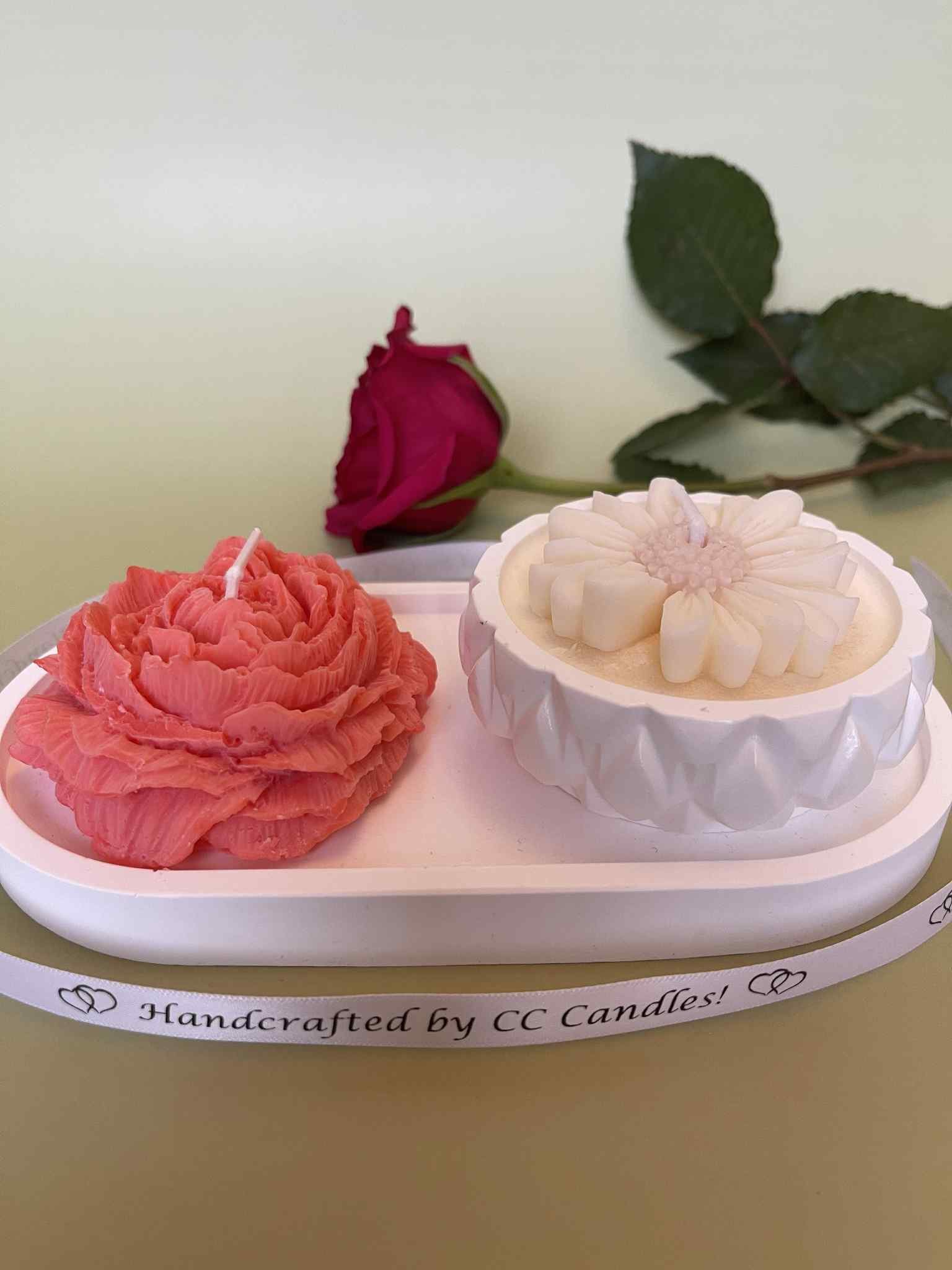 2 Candles Plate