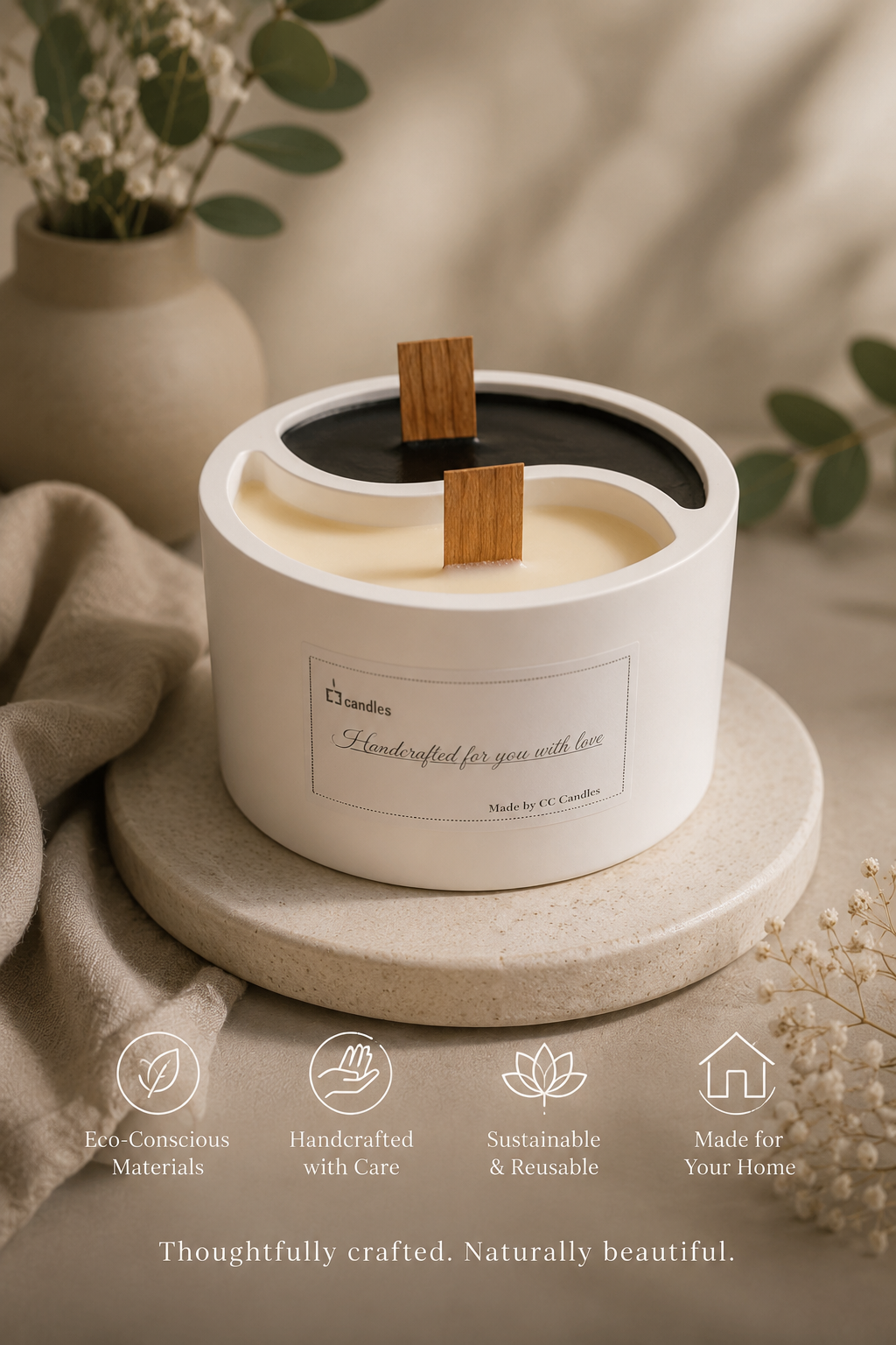 Yin&Yang Candle