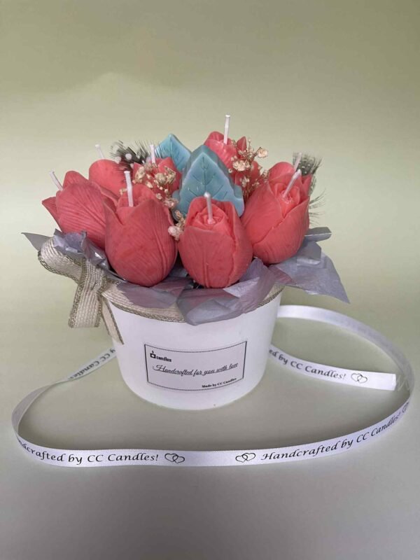 Red Tulip Bouquet - Image 2